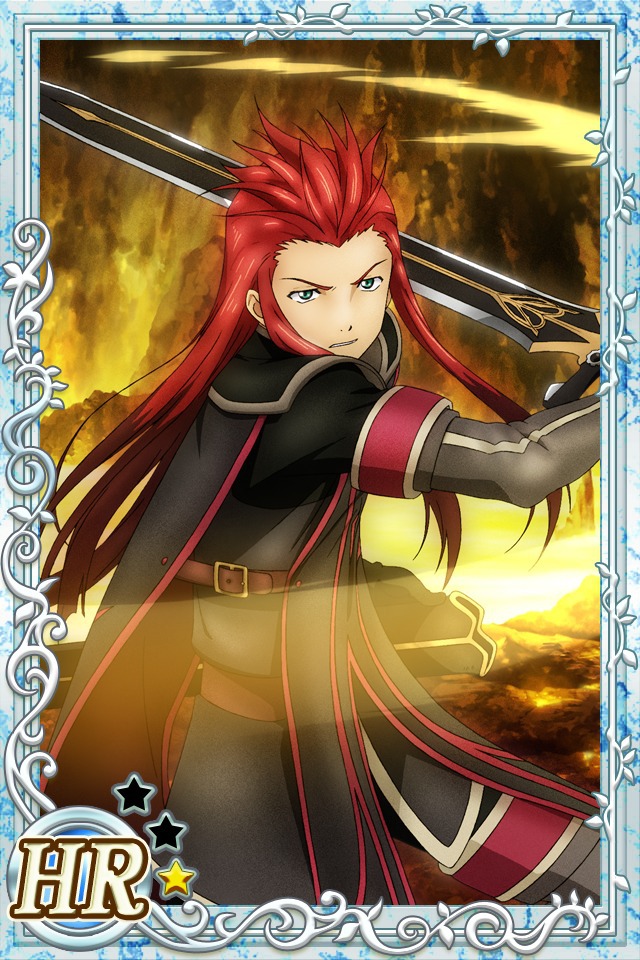 Asch the Bloody (Tales of the Abyss)
Keywords: cardevolve abyss HR1 asch