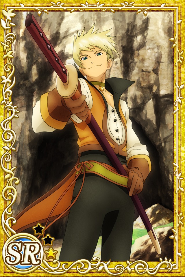 Guy Cecil (Tales of the Abyss)
Keywords: cardevolve abyss guy SR1