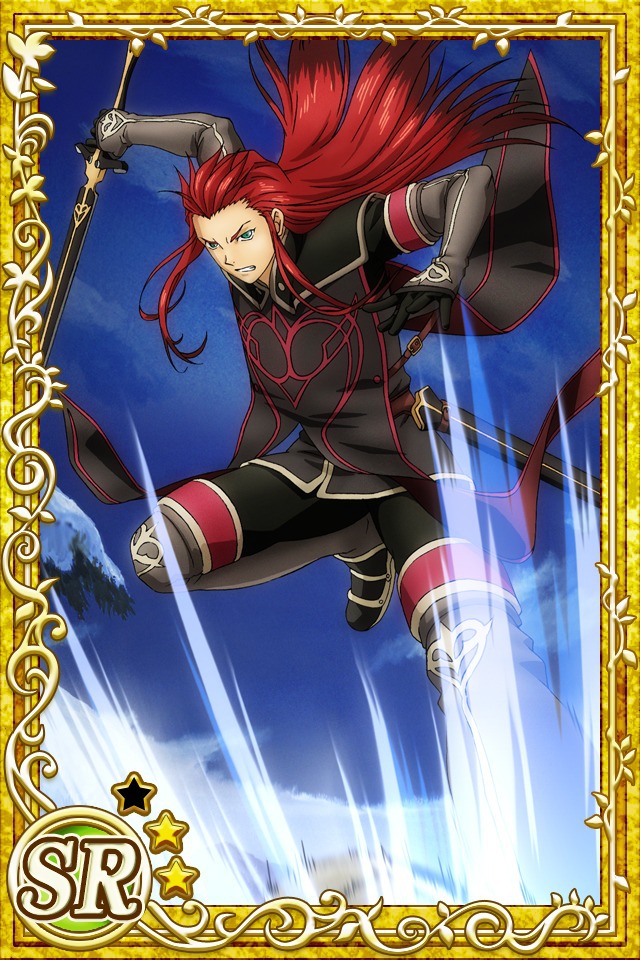Asch the Bloody (Tales of the Abyss)
Keywords: cardevolve abyss asch SR2