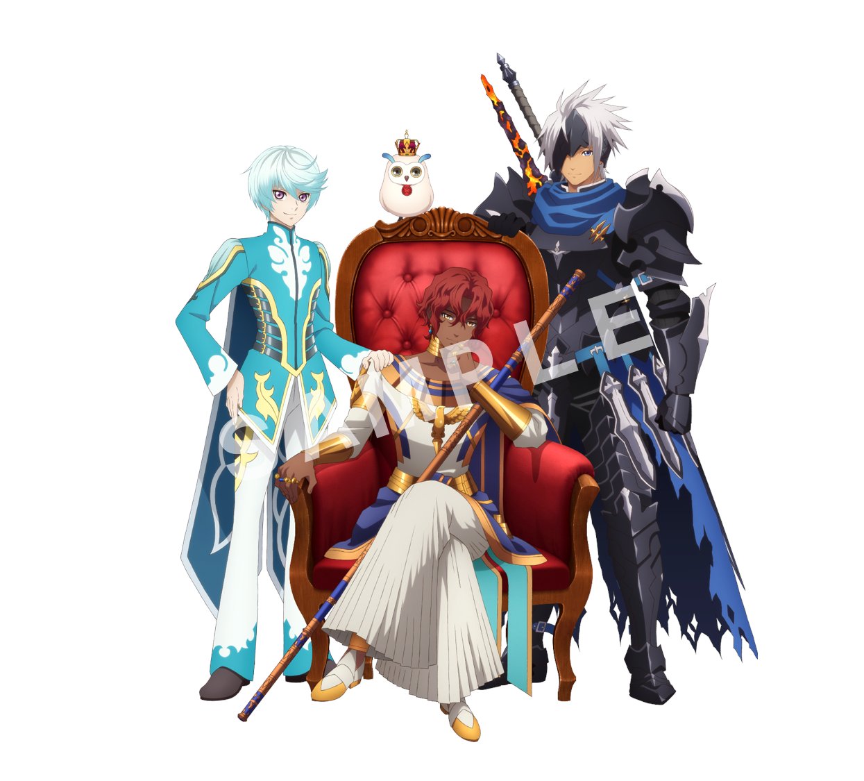 Tales of Zestiria the X Anime Site Updated With Character Art And