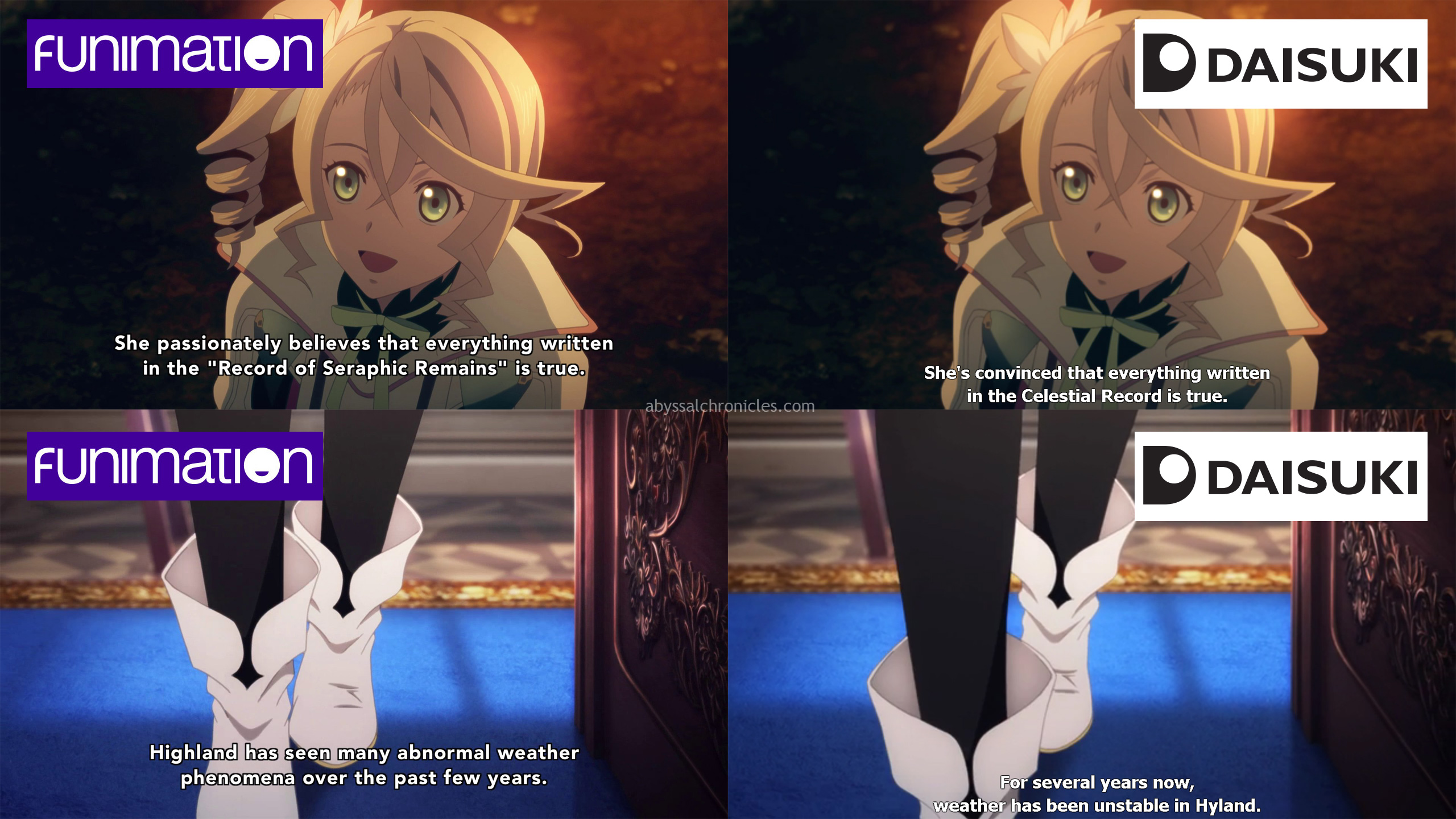 Tales of Zestiria the X Episode #00: The Age of Chaos Summary, Review and  Impressions - Abyssal Chronicles ver3 (Beta) - Tales of Series fansite