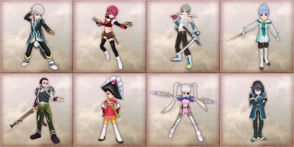 Tales of Series Costumes
