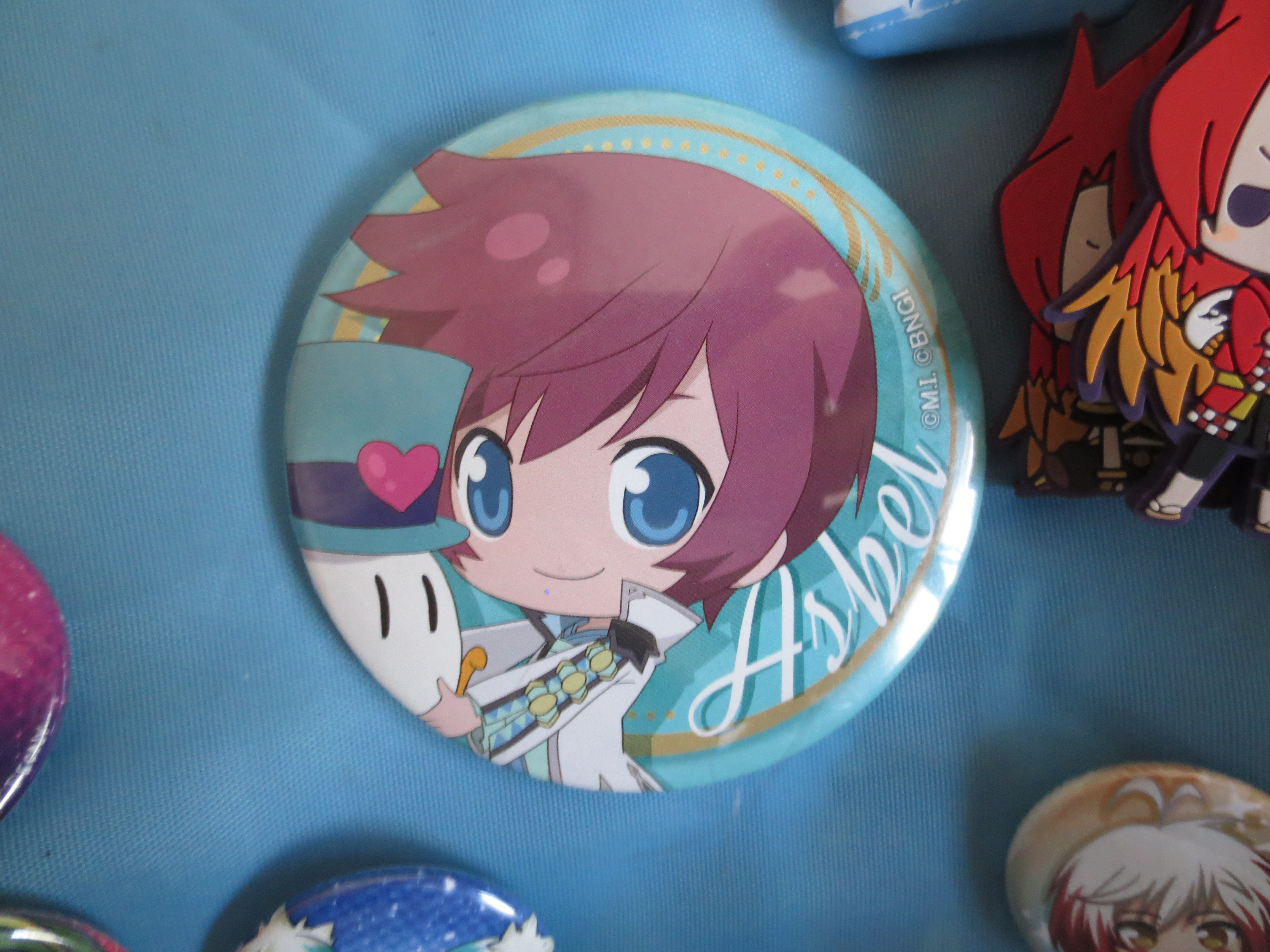 Asbel Badge from the Tales of Zestiria release event at Namja Town