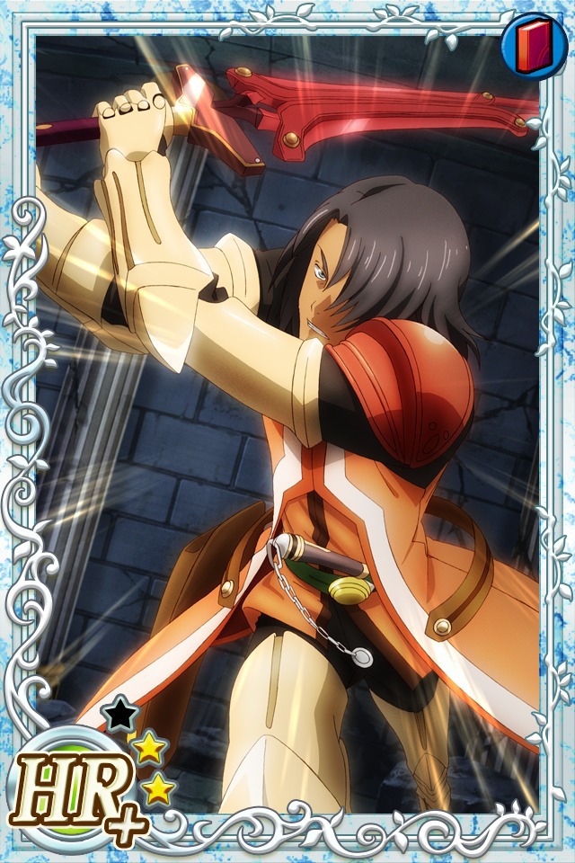 Schwann Oltorain (Tales of Vesperia)
Keywords: cardevolve vesperia schwann raven HR2