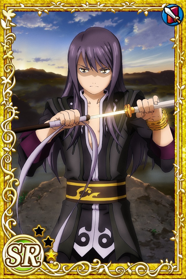 Yuri Lowell (Tales of Vesperia)
Keywords: cardevolve vesperia yuri SR1