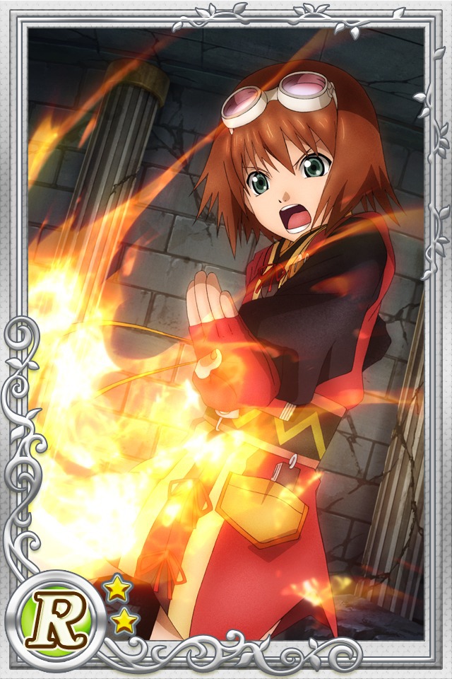 Rita Mordio (Tales of Vesperia)
Keywords: cardevolve vesperia rita r2