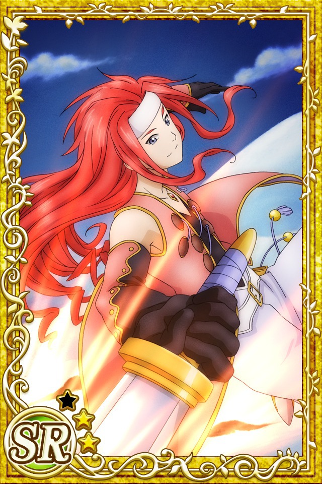 Zelos Wilder (Tales of Symphonia)
Keywords: cardevolve symphonia zelos SR2