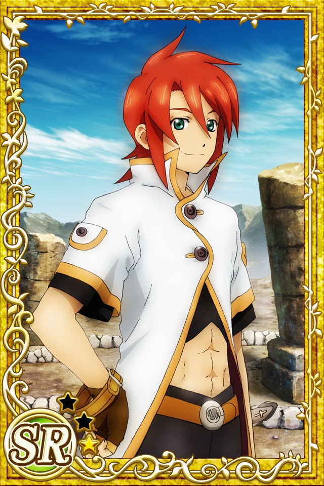 Luke fon Fabre (Tales of the Abyss)
Keywords: cardevolve abyss luke short hair short-haired SR1