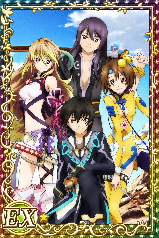 Group
Keywords: cardevolve xillia vesperia legendia jude milla yuri norma EX EX1