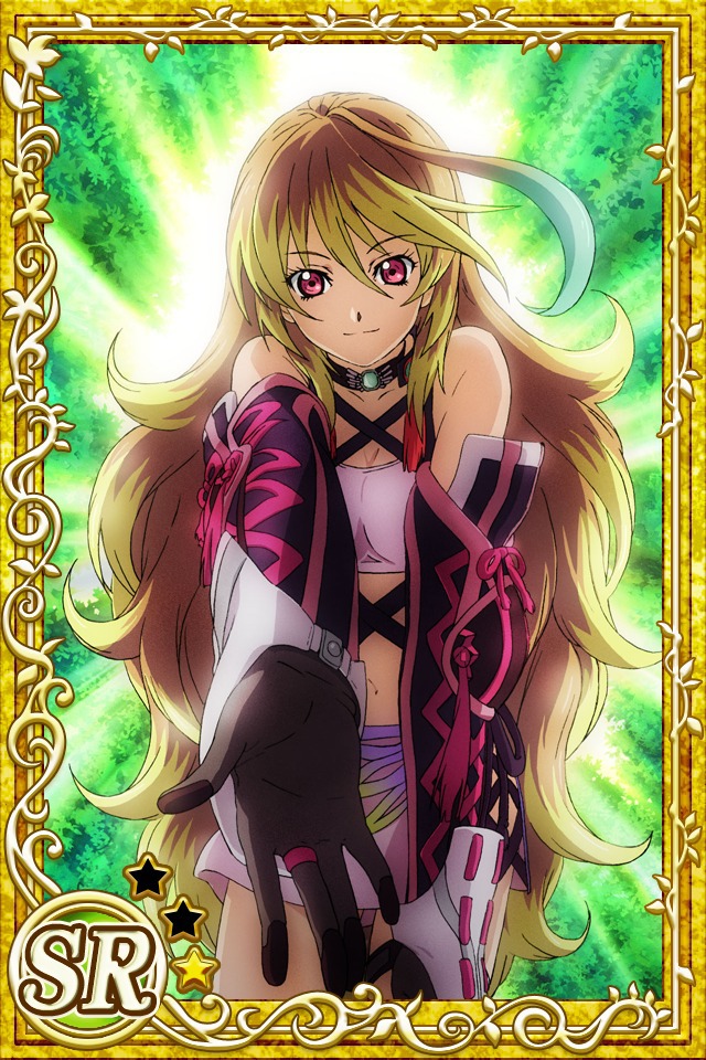 Milla Maxwell (Tales of Xillia)
Keywords: cardevolve xillia milla maxwell SR1