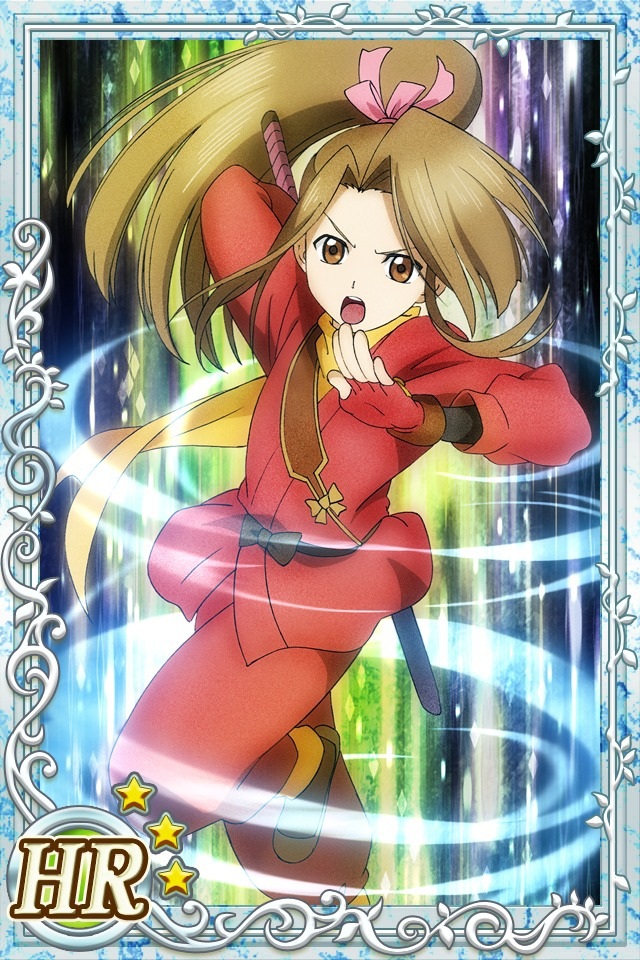 Suzu Fujibayashi (Tales of Phantasia)
Keywords: cardevolve phantasia suzu HR3