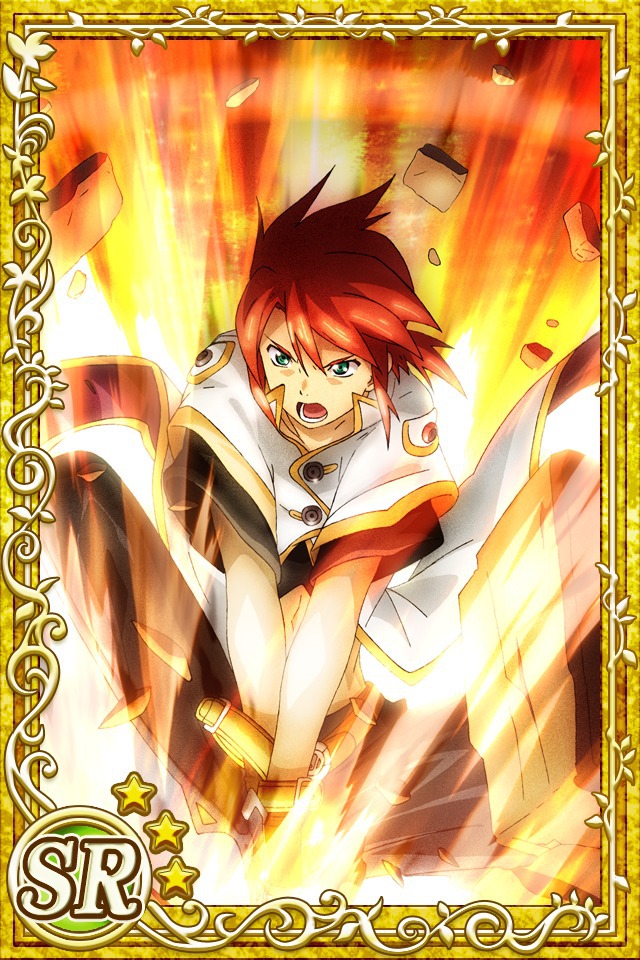 Luke fon Fabre (Tales of the Abyss)
Keywords: cardevolve abyss luke SR3 short-haired short hair