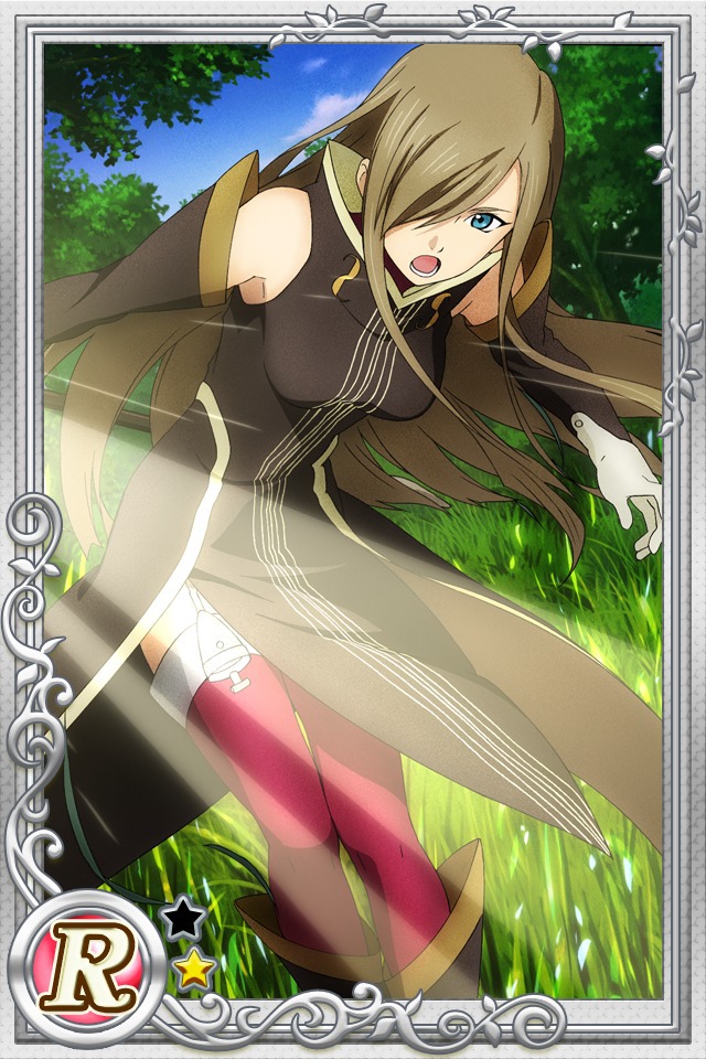 Tear Grants (Tales of the Abyss)
Keywords: cardevolve abyss tear R1