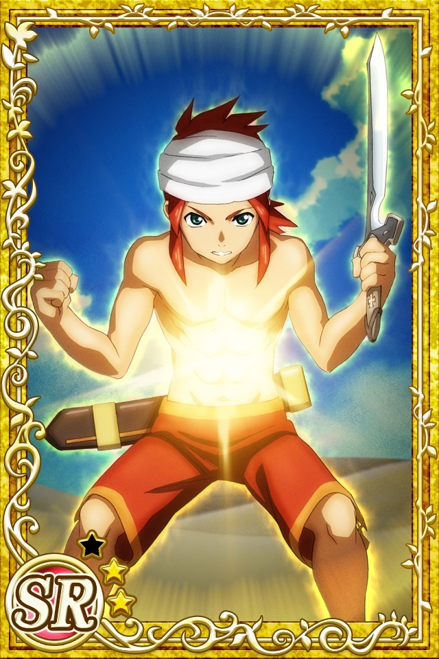 Luke fon Fabre (Tales of the Abyss)
Keywords: cardevolve abyss luke SHluke swimsuit SR2