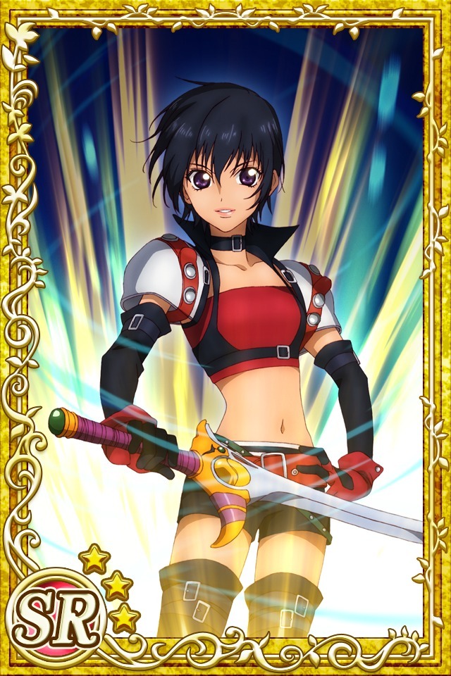 Rutee Katrea (Tales of Destiny)
Keywords: cardevolve destiny rutee SR3