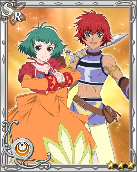 Farah Oersted & Reid Hershel (Tales of Eternia)
Keywords: kizna eternia farah reid