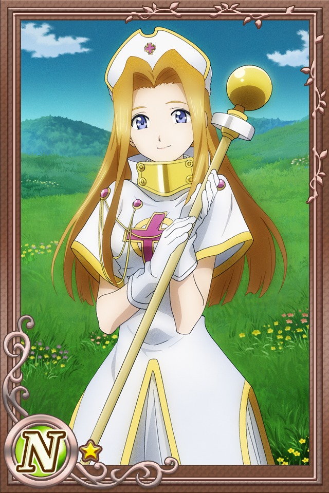 Mint Adnade (Tales of Phantasia)
Keywords: cardevolve phantasia mint N1