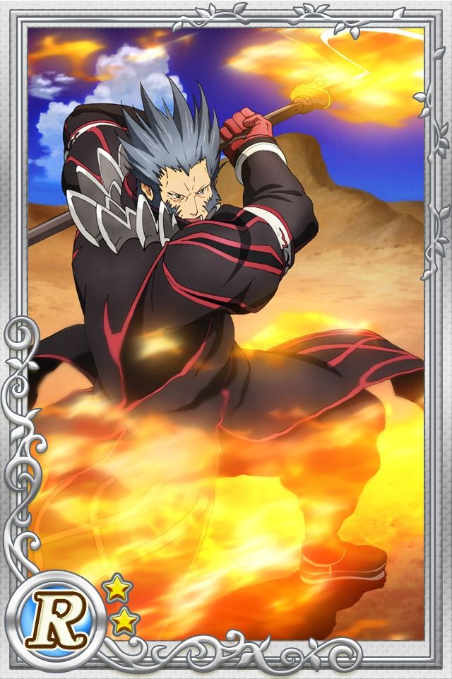 Largo the Black Lion (Tales of the Abyss)
Keywords: cardevolve abyss largo R2
