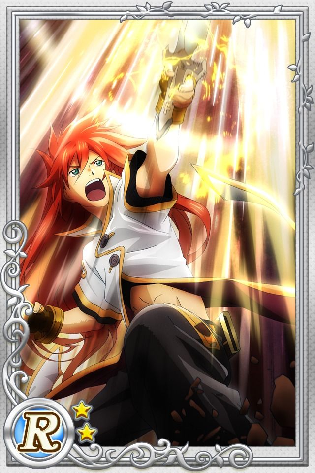 Luke fon Fabre (Tales of the Abyss)
Keywords: cardevolve abyss luke R2 long-haired long hair