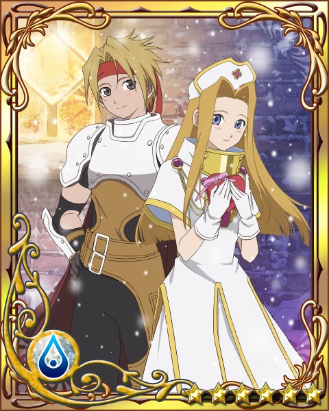 Cless Alvein and Mint Adnade (Tales of Phantasia)
Keywords: kizna phantasia cless cress mint  valentines