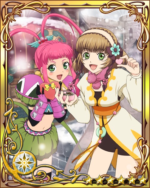 Chelsea Torn (Tales of Destiny) and Leia Rolando (Tales of Xillia)
Keywords: kizna chelsea leia destiny xillia valentines