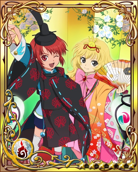 Mao (Tales of Rebirth) and Beryl Benito (Tales of Hearts/Hearts R)
Keywords: kizna rebirth hearts heartsr mao beryl