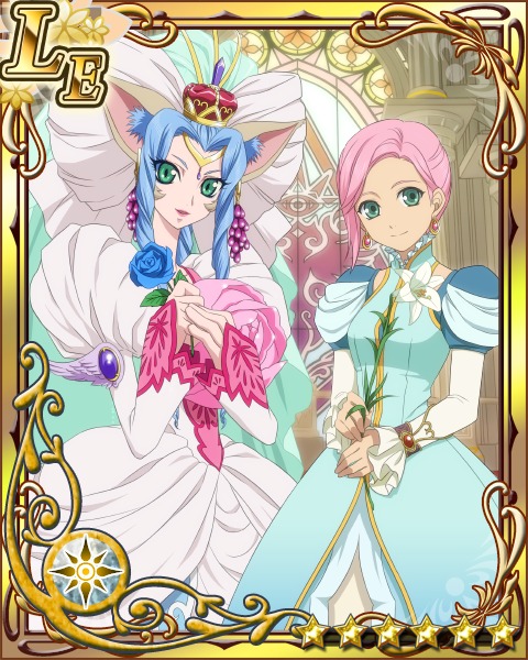 Agarte Lindblum (Tales of Rebirth) & Estelle (Tales of Vesperia)
Keywords: kizna rebirth vesperia agarte estelle