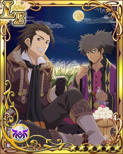 Alvin (Tales of Xillia) & Raven (Tales of Vesperia)
Keywords: kizna xillia vesperia alvin raven