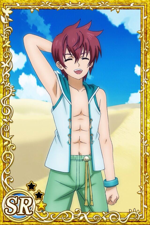 Asbel Lhant (Tales of Graces/Graces f)
Keywords: cardevolve graces gracesf asbel SR1 swimsuit