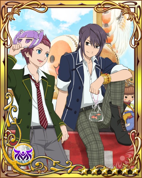 Asbel Lhant (Tales of Graces/Graces f) & Yuri Lowell (Tales of Vesperia)
Keywords: kizna graces gracesf vesperia asbel yuri