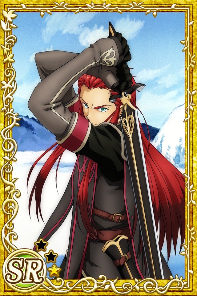 Asch the Bloody (Tales of the Abyss)
*to be replaced with a better quality one
Keywords: cardevolve abyss asch SR1