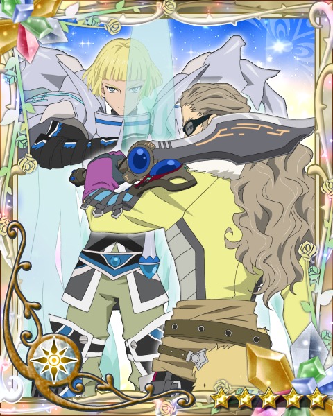 Calcedny Arcome & Galando Grinus (Tales of Hearts R)
Keywords: kizna hearts heartsr calcedny galando