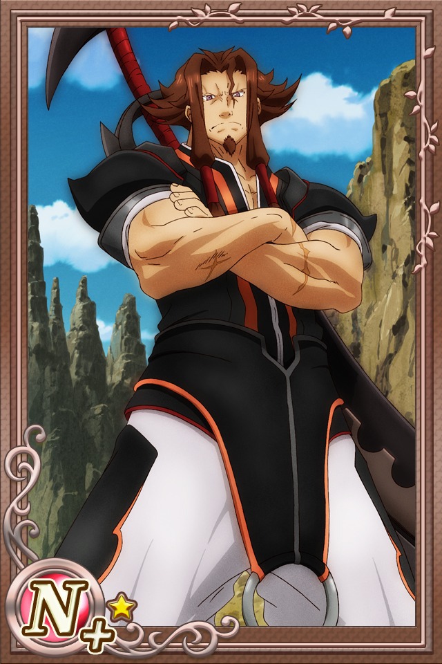 Clint (Tales of Vesperia)
Keywords: cardevolve vesperia clint N1 N+1 hunting blades