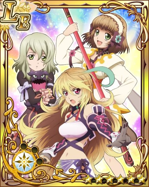 Elize Lutus, Milla Maxwell & Leia Rolando (Tales of Xillia)
Keywords: kizna xillia elize elise milla leia