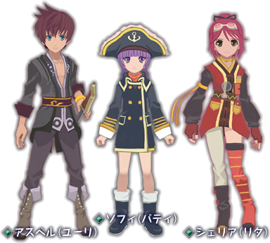 ToV Costumes Pre-order Bonus
