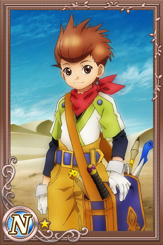 Karol Capel (Tales of Vesperia)
Keywords: cardevolve vesperia karol N1