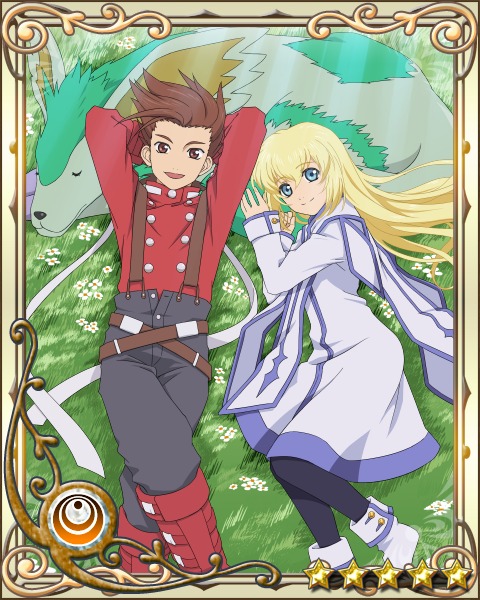 Lloyd Irving, Colette Brunel & Noishe (Tales of Symphonia)
Keywords: kizna symphonia lloyd colette noishe