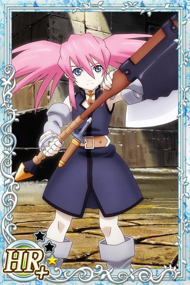 Presea Combatir (Tales of Symphonia)
Keywords: cardevolve symphonia presea HR1