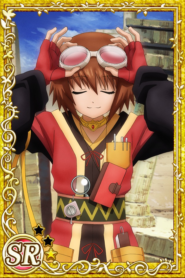 Rita Mordio (Tales of Vesperia)
Keywords: cardevolve vesperia rita SR1