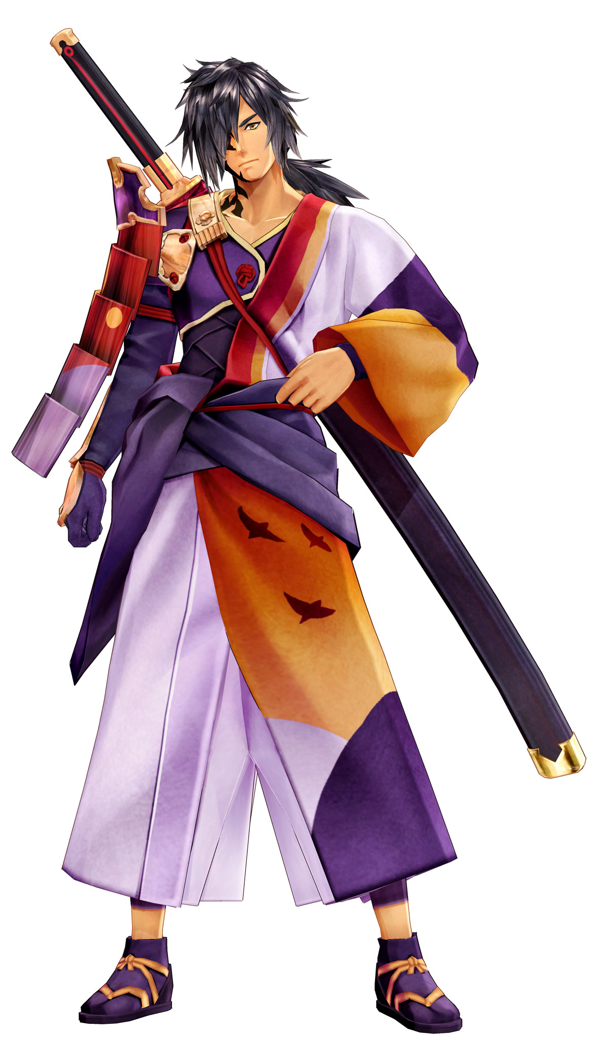 Rokurou Rangetsu - Character Model
