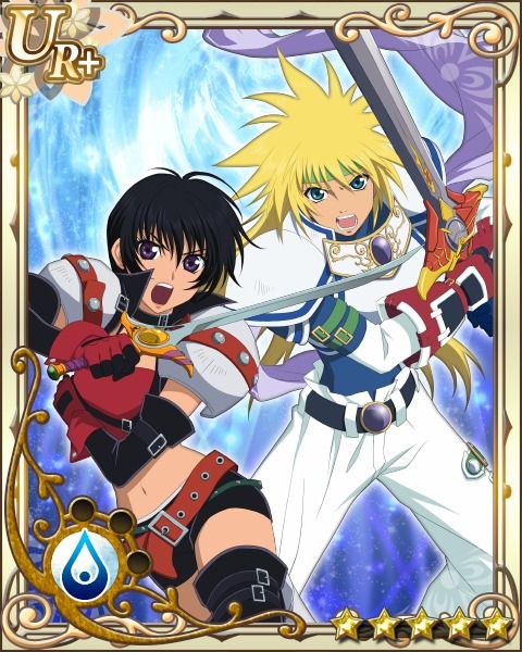 Rutee Katrea & Stahn Aileron (Tales of Destiny)
Keywords: kizna destiny rutee stahn stan