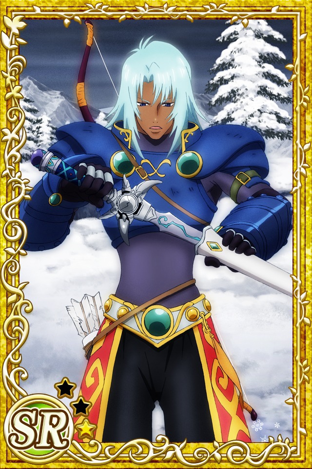 Garr / Woodrow Kelvin (Tales of Destiny)
Keywords: cardevolve destiny garr woodrow SR1