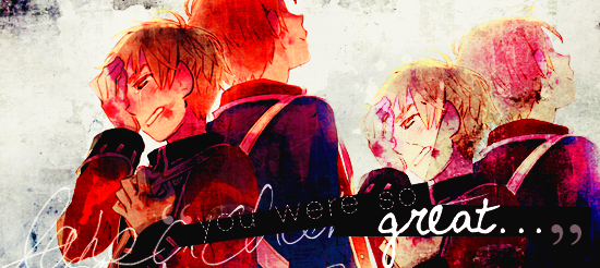 Sig of the Week #31
[url=http://abyssc.proboards.com/index.cgi?board=sotwm&action=display&thread=1993]Signature of the Week #31: Axis Power Hetalia[/url]
Signature
Keywords: sig of the week
