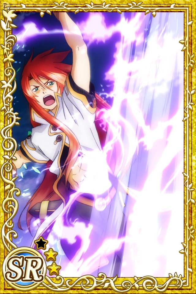Luke fon Fabre (Tales of the Abyss)
Keywords: cardevolve abyss luke SR2 long-haired long hair