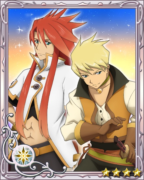 Luke fon Fabre & Guy Cecil (Tales of the Abyss)
Keywords: kizna abyss luke guy LHLuke