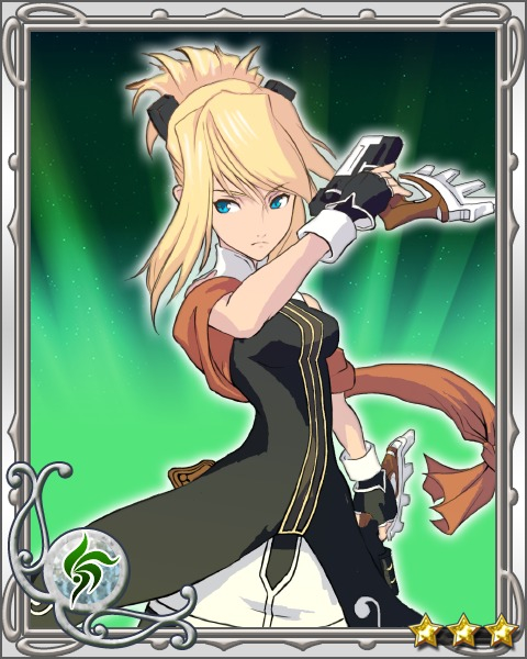 Legretta the Quick (Tales of the Abyss)
Keywords: kizna abyss legretta godgeneral