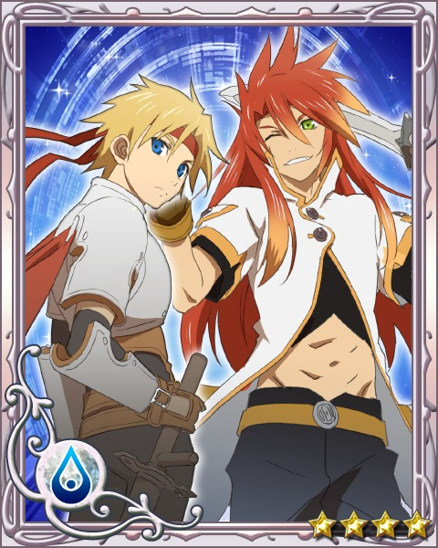 Cless Alvein (Tales of Phantasia) & Luke fon Fabre (Tales of the Abyss)
Keywords: kizna phantasia abyss luke cless cress LHLuke