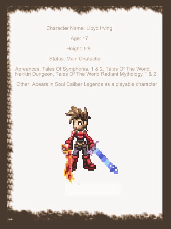 Character Sheet
