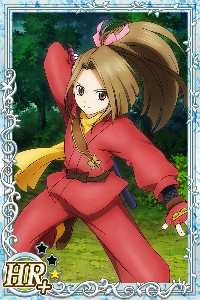 Suzu Fujibayashi (Tales of Phantasia)
Keywords: cardevolve phantasia suzu HR1