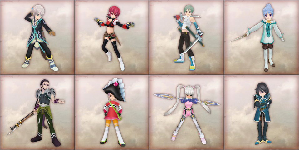 Tales of Series Costumes

